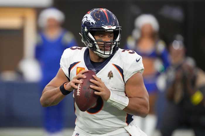Denver Broncos quarterback Russell Wilson.